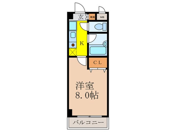 新大阪エクセルハイツの物件間取画像